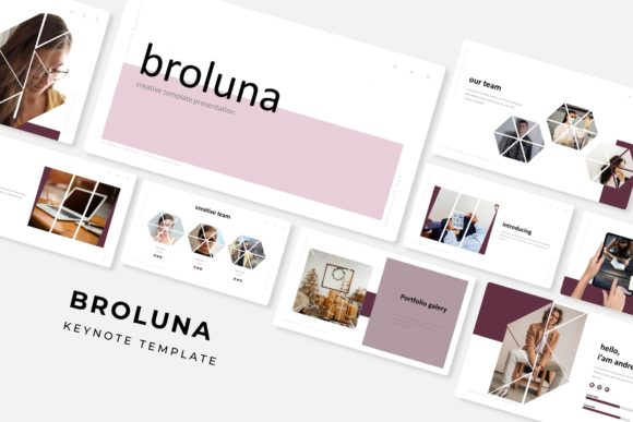 Broluna Keynote Template: A Versatile Presentation Solution for Professionals and Creators