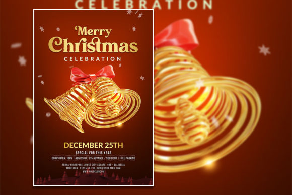 Christmas Celebration Poster Template: A Practical Tool for Festive Event Promotion