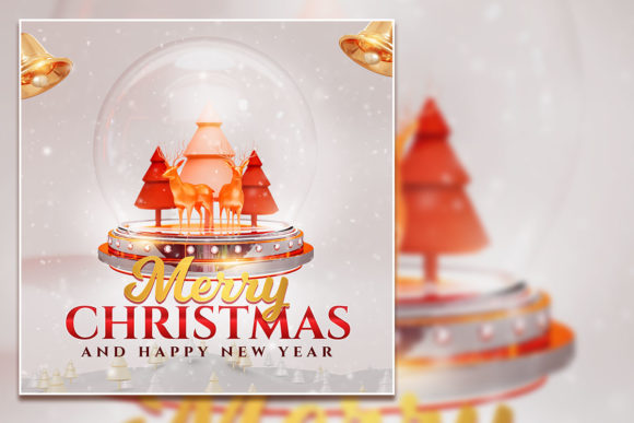 Christmas Greeting Social Media Post That Works for Any Campaign