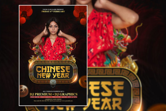 Customizable Chinese New Year Poster Templates for Every Occasion