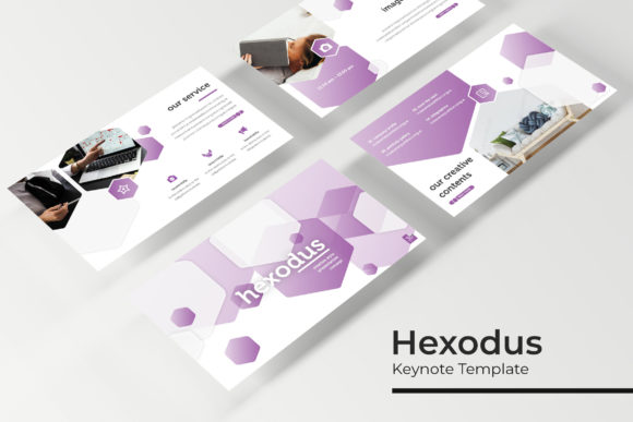 Hexodus Keynote Template: 150 Slides for Creative Impact