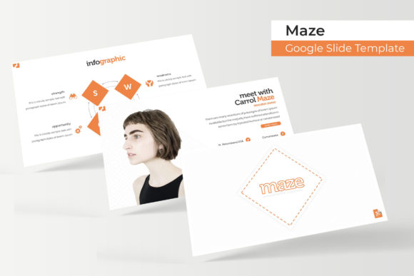 Maze Google Slide Template for Versatile Presentations