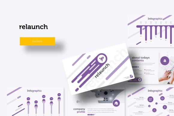 Relaunch Google Slide Template: Your All-in-One Presentation Powerhouse