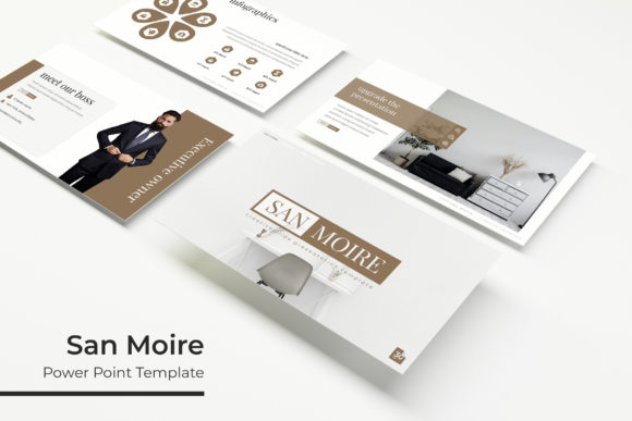 San Moire Power Point Template: A Detailed Review of Its 150-Slide Presentation System