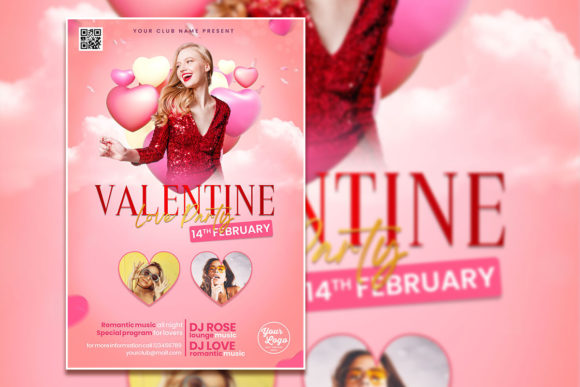 Valentine s Love Party Poster Template: Your Key to Stunning Event Promotions